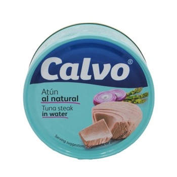 Ton in Sos Natur Bucati Calvo 160g Ton in Sos Natur Bucati Calvo 160g