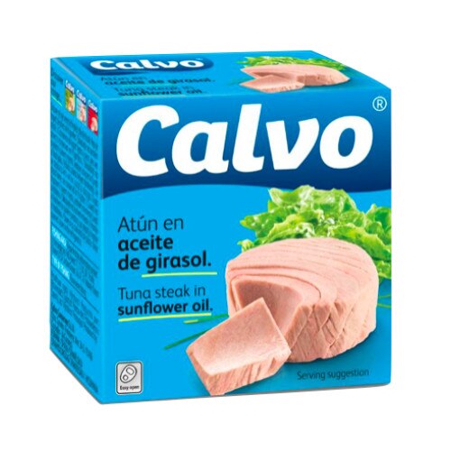 Ton in Ulei Floarea Soarelui Calvo 80g