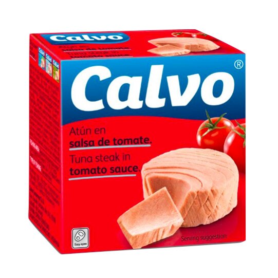 Ton in Sos de Rosii Calvo 80g