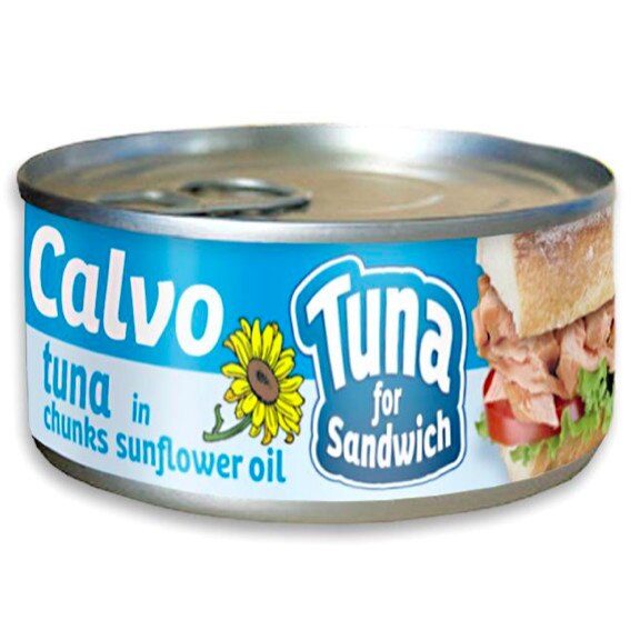 Ton pentru Sandvis in Ulei de Floarea Soarelui 142g