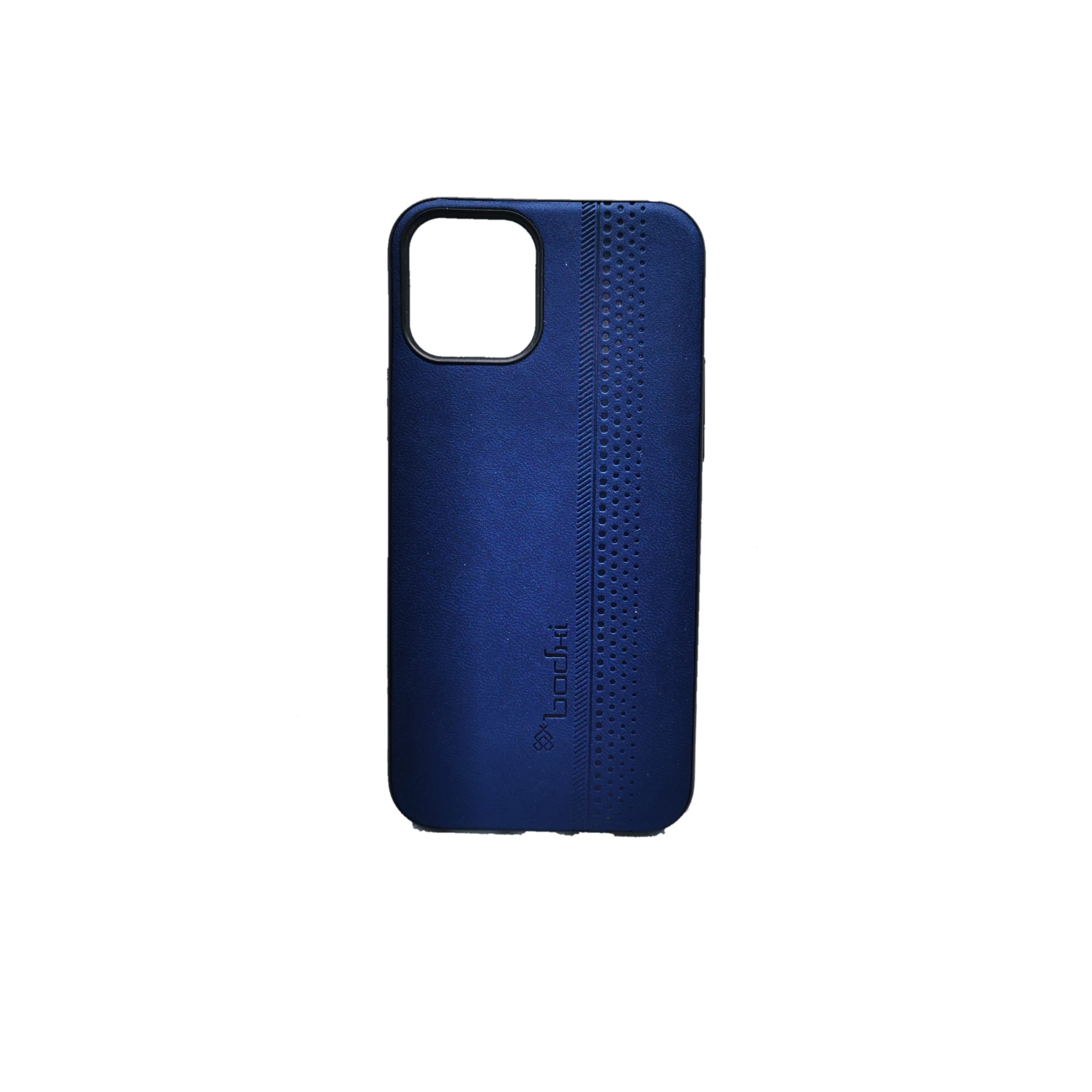 Husa pentru iPhone 12, bodhi, piele, albastru