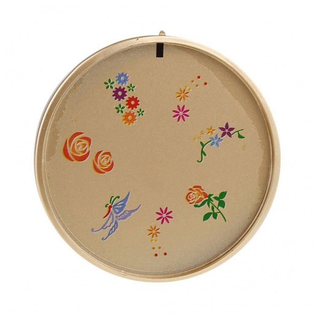 Matrita stampila unghii, Miley, silicon, gold, 06