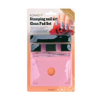 Suport pentru matrita si curatare, Konad, Clean Pad & Holder Kit Suport pentru matrita si curatare, Konad, Clean Pad & Holder Kit