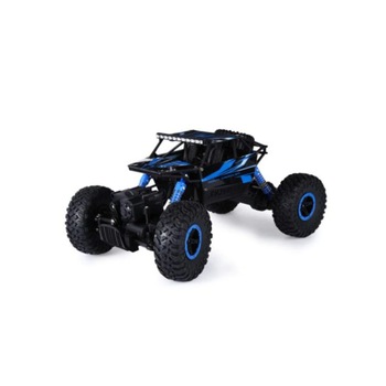 Masina de teren cu telecomanda, model Rock Crawler Monster Truck, albastru Masina de teren cu telecomanda, model Rock Crawler Monster Truck, albastru
