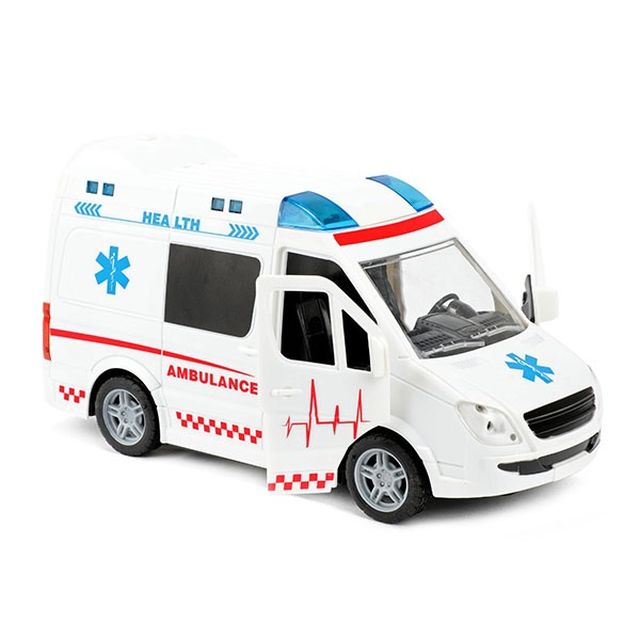 Ambulanta Toi-Toys cu sunete si lumini, 21 cm