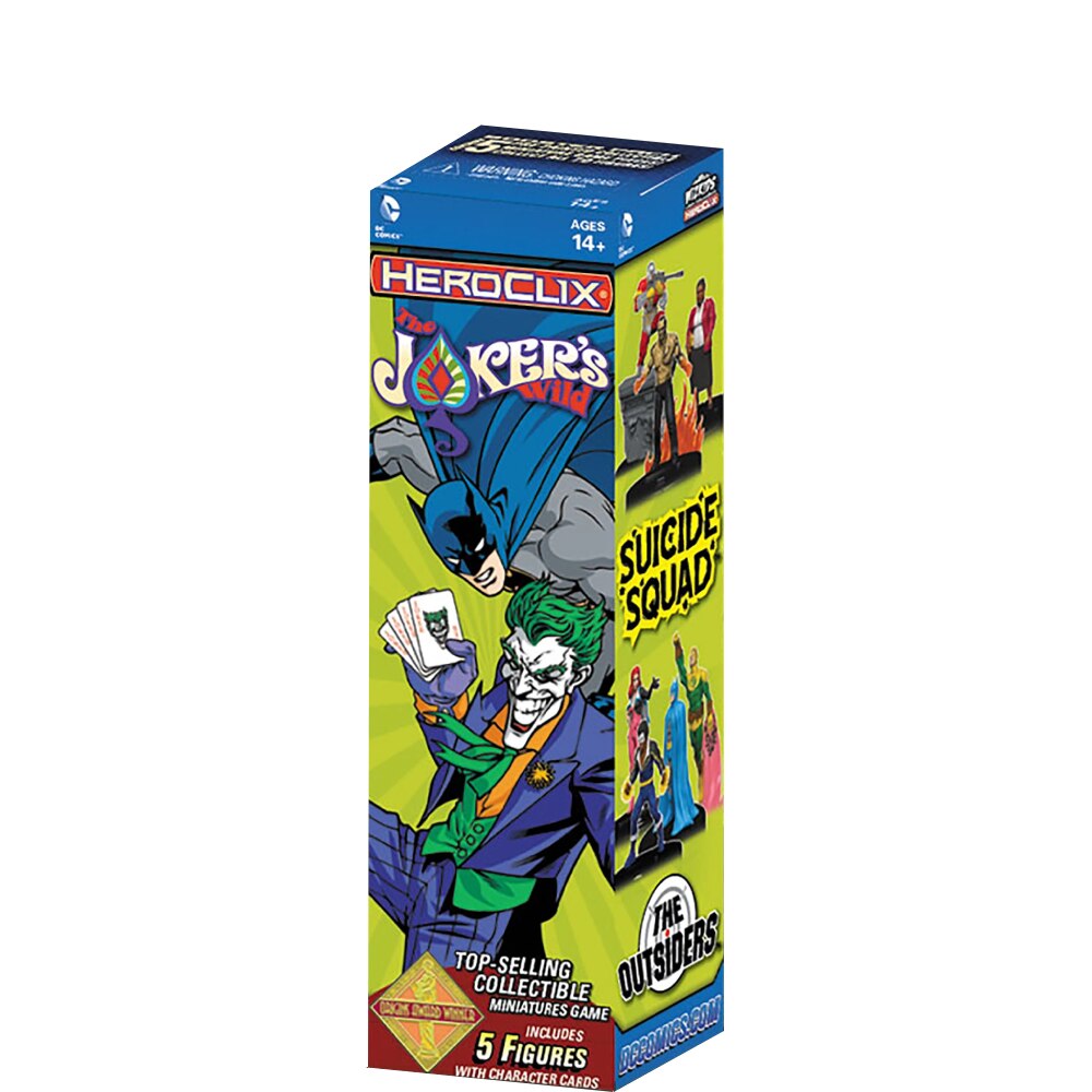 Pachet Booster DC Comics HeroClix The Joker Wild