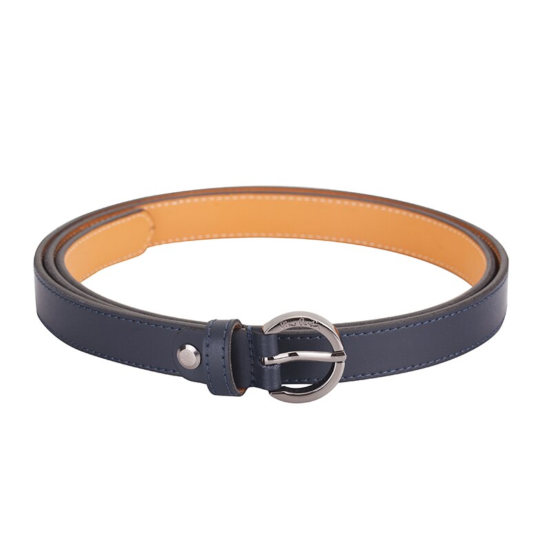 Curea de dama, Pierre Cardin, B8019-17, Catarama rotunda argintie