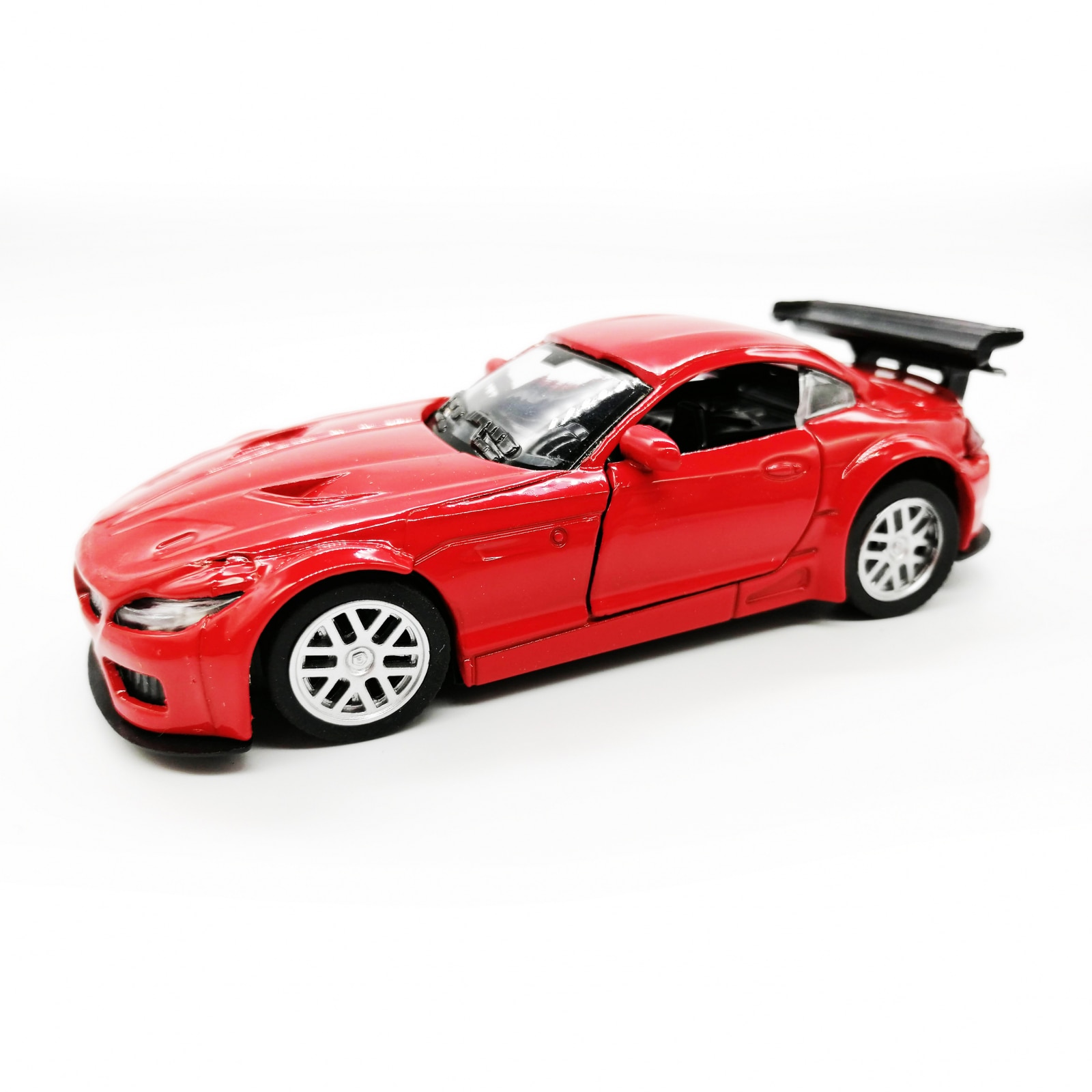 Macheta metalica Vision, BMW seria 4 Cabrio, rosu, scara 1:36