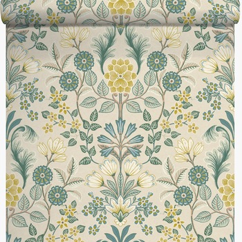 Tapet cu model floral,de culoare multicolor,dimensiune rola 10 metri liniari Tapet cu model floral,de culoare multicolor,dimensiune rola 10 metri liniari
