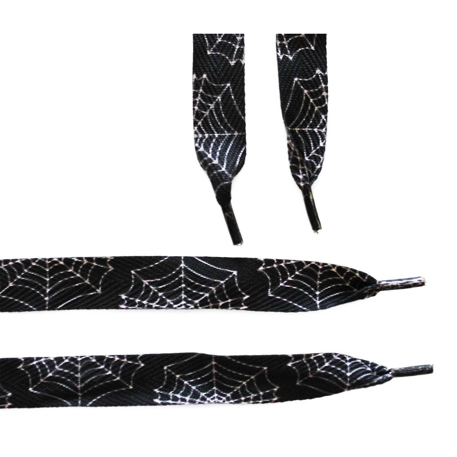 Sireturi imprimate Spider Black