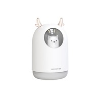 umidificator aer ultrasonic pentru birou si camera minibear cu 7 culori led capacitate 300 ml - alb imagen 26_0_
0