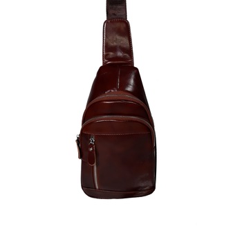 Geanta barbati, din piele naturala, maro roscat, dimensiune 31x18x6 cm Geanta barbati, din piele naturala, maro roscat, dimensiune 31x18x6 cm