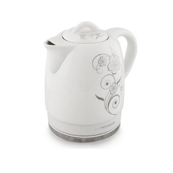 Fierbator Esperanza RIBBON EKK008, 1350 W, 1.6 l, Alb Fierbator Esperanza RIBBON EKK008, 1350 W, 1.6 l, Alb