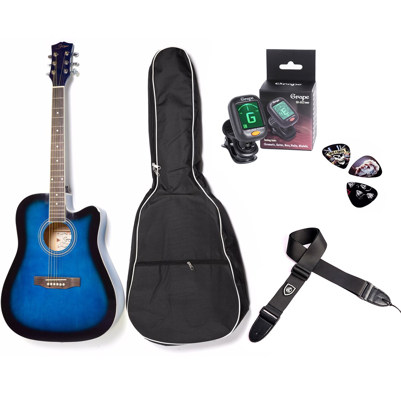 Set Chitara acustica 4/4 Cutaway 40