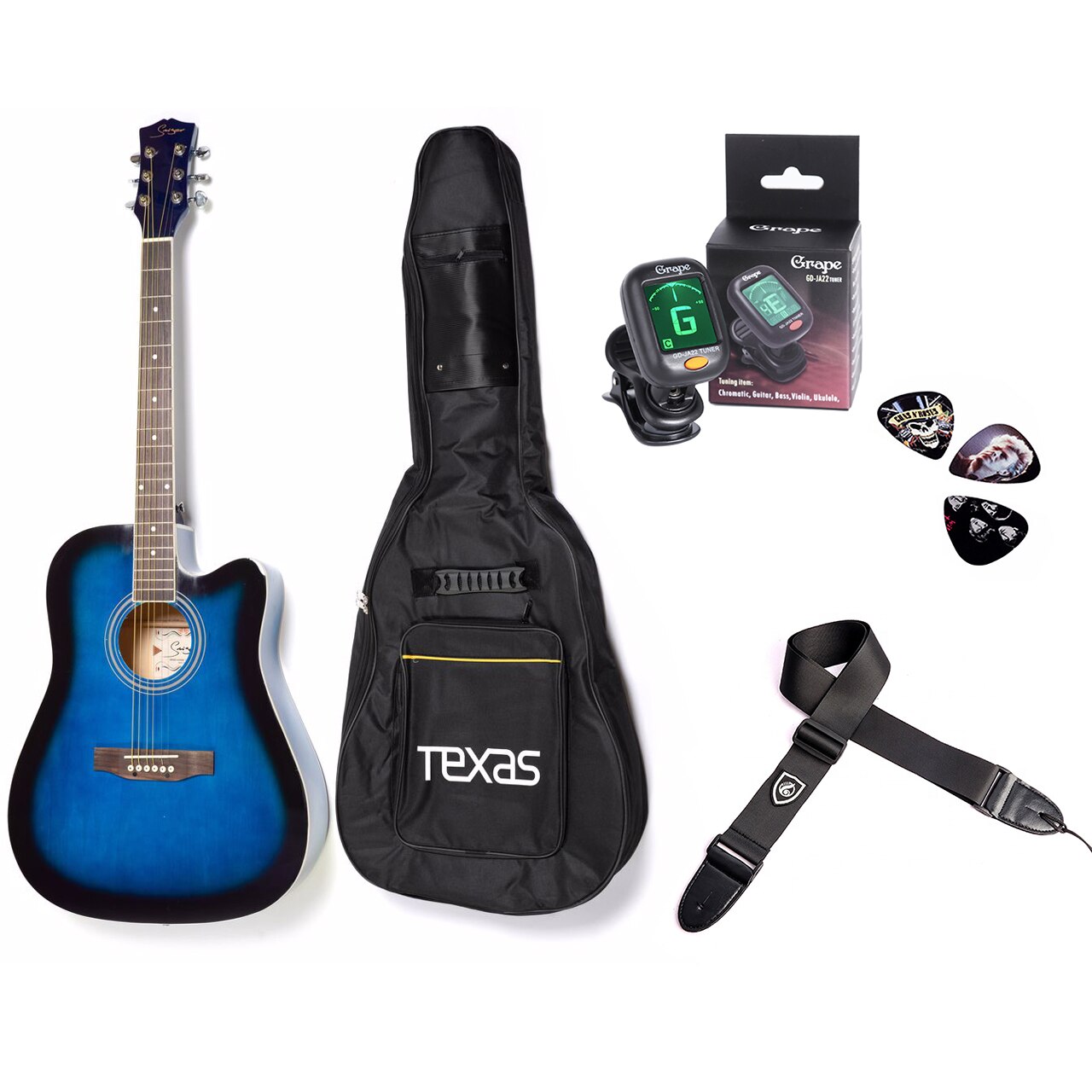 Set Chitara acustica 4/4 Cutaway 41