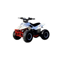 ATV KXD 4 timpi 125B - 001 roti de 7" culoare alb/portocaliu