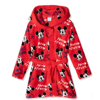 Halat de baie , Mickey Mouse Oh Boy , rosu 104 - 110 cm Halat de baie , Mickey Mouse Oh Boy , rosu 104 - 110 cm