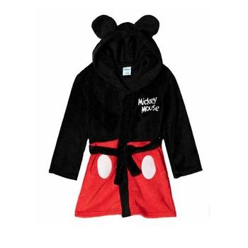 Halat de baie , Mickey Mouse , negru, 92 - 98 cm Halat de baie , Mickey Mouse , negru, 92 - 98 cm