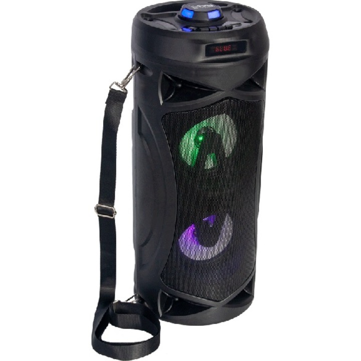 Boxa Portabila Party Light&Sound Bluetooth & TF Bazooka 10W - eMAG.ro