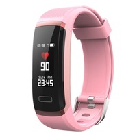bratara fitness smartech cu bluetooth notificari apeluri si social media ritm cardiac incarcare usb s145 roz imagen 45_0_
0