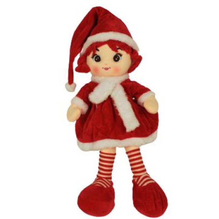 Papusa Craciunita ,canta Colinde in limba Romana 50 cm