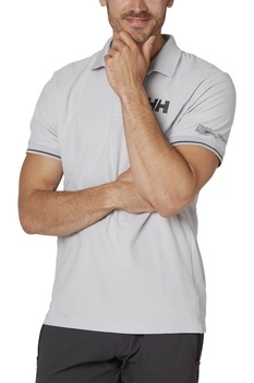 Tricou cu guler pentru barbati, Helly Hansen Hp Shore Polo, Gri Tricou cu guler pentru barbati, Helly Hansen Hp Shore Polo, Gri