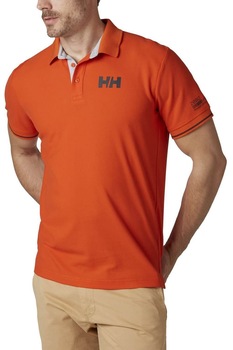 Tricou cu guler pentru barbati, Helly Hansen Hp Shore Polo, Rosu Tricou cu guler pentru barbati, Helly Hansen Hp Shore Polo, Rosu