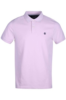 Tricou cu guler pentru barbati, Timberland Ss Millers River Polo, Roz Tricou cu guler pentru barbati, Timberland Ss Millers River Polo, Roz