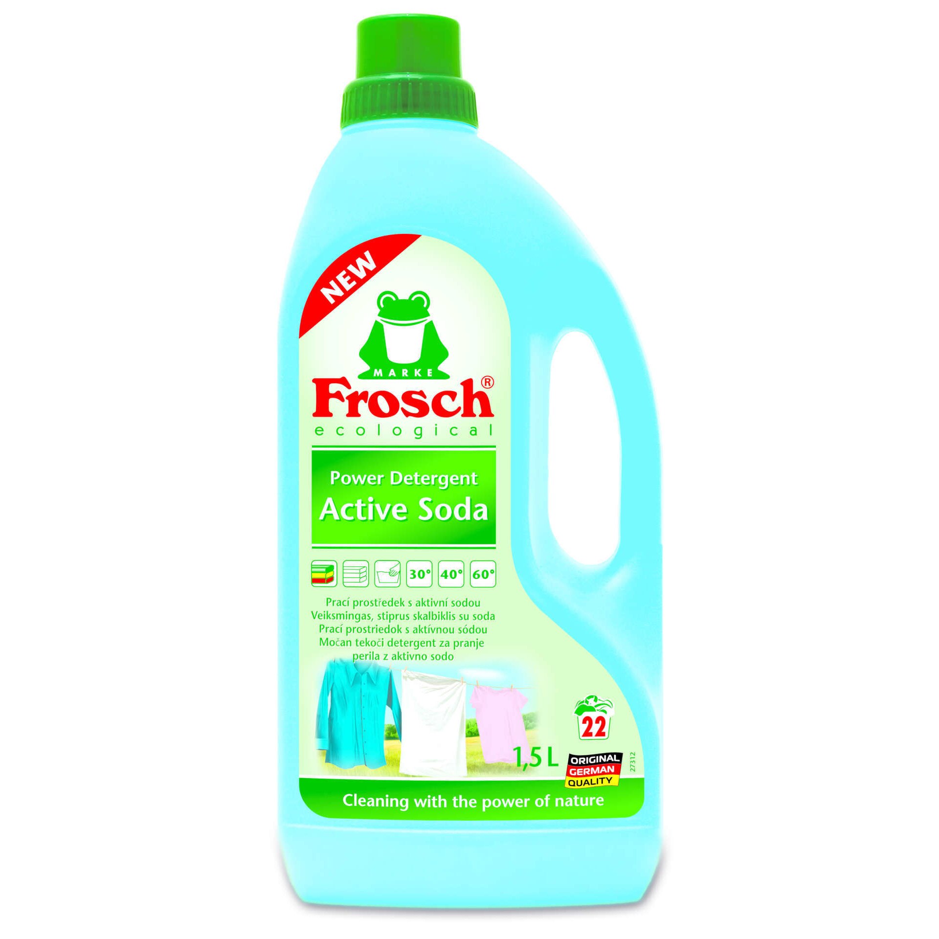 Frosch Liquid Detergent Baby (5x1500ml) 