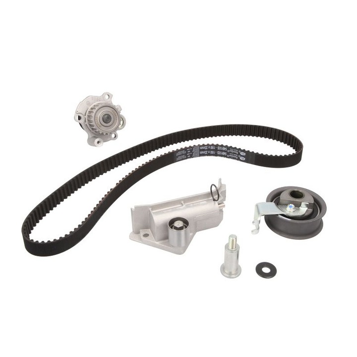 Set curea distributie +pompa apa Hepu Audi A3,A6,A6 Avant/A4/A4 Avant Quatro,Seat Alhambra,Cordoba,Ibiza II,Leon,Toledo II,Skoda Octavia I,VW Bora,Golf IV,New Beetle,Sharan 1,8 din 01.1995-12.2010