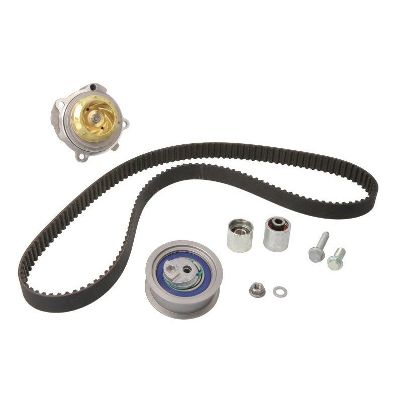 Set curea distributie +pompa apa Hepu Audi A3,A4,Seat Altea,Leon,Toledo III,Skoda Octavia II,VW Eos,Golf Plus,Golf V,Jetta III,Passat,Touran 2,0 din 07.2002-11.2010