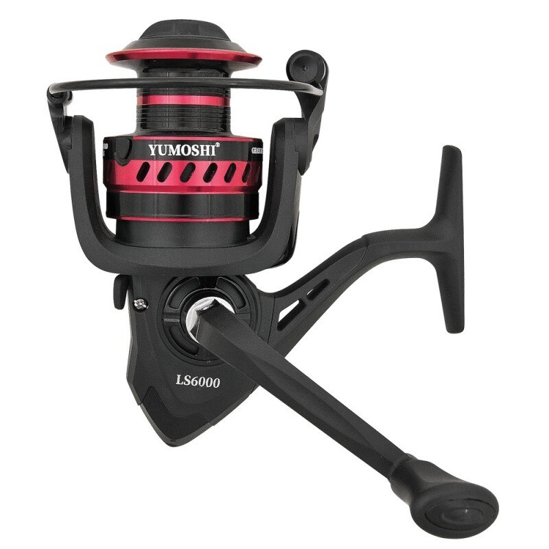 Mulineta Yumoshi LS6000, 1 R, destinata pescuitului stationar, frana fata