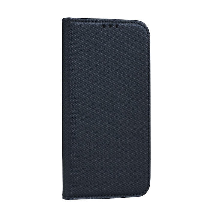 Samsung Galaxy A50 / A50s / A30s Smart Case Book divatos és elegáns rombusz mintás oldalra nyíló műbőr flip tok, Fekete