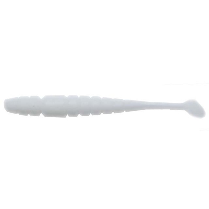 Set 12 buc Shad Damiki Hameru Shad Tail 4.5cm, 0.5gr, Culoarea 210 (Cream White)