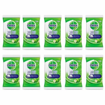 Set 10 Pachete Servetele Dezinfectante Dettol 10 x 40 bucati Mar Verde Set 10 Pachete Servetele Dezinfectante Dettol 10 x 40 bucati Mar Verde