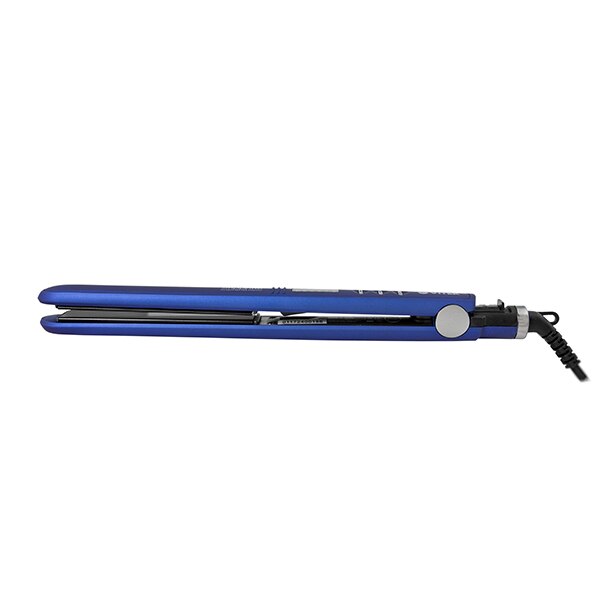 Placa de indreptat parul VITEK VT-2315, puterea 40W, temperatura de incalzire 220 °С, acoperire ceramica, display digital, regulator de temperatura, 5 regimuri, protectie impotriva supraincalzirii, tehnologie PTC Heating, Albastru