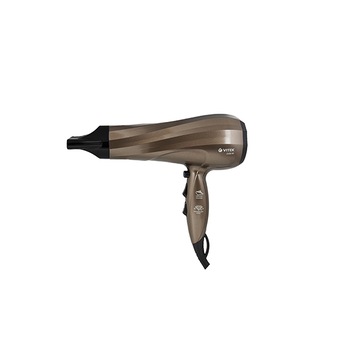 Uscator de par VITEK VT-2298, 2400 W, numarul de viteze 2, 3 regimuri, regulatorul vitezei fluxului de aer, ionizare, regimul de aer rece, filtru detasabil, protectie impotriva supraincalzirii, concentrator, difuzor, Maro Uscator de par VITEK VT-2298, 2400 W, numarul de viteze 2, 3 regimuri, regulatorul vitezei fluxului de aer, ionizare, regimul de aer rece, filtru detasabil, protectie impotriva supraincalzirii, concentrator, difuzor, Maro