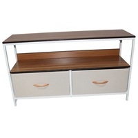 comoda cu 2 sertare material textil cadru metalic blat mdf 98 x 29 x 56 cm grunberg tb82crem imagen 18_0_
0