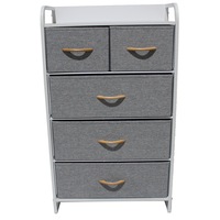 comoda cu 5 sertare material textil cadru metalic blat mdf 58 x 29 x 99 cm grunberg tb87 gri imagen 40_0_
0