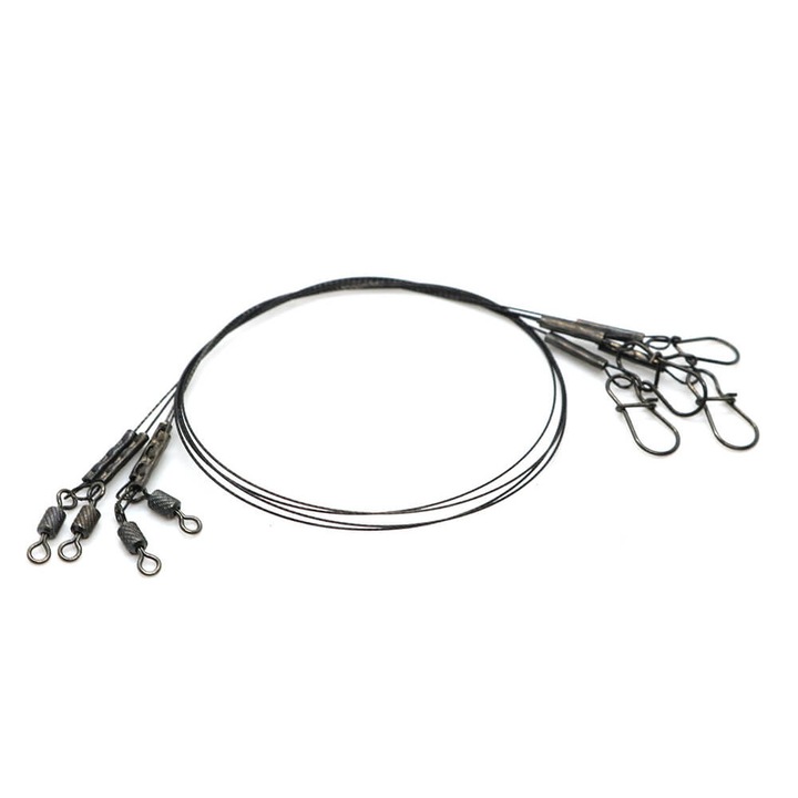 Set 4buc Hitfish struna rapitor 1x7 (STSLR-7), lungime 15cm / 0.30mm, rezistenta 10.7kg