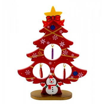 Figurina Craciun brad cu decoratiuni,12.5cm Figurina Craciun brad cu decoratiuni,12.5cm