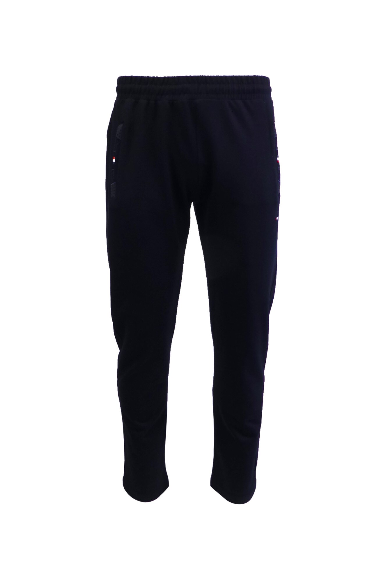 Pantaloni trening barbat, Univers Fashion, culoare albastru, 2 buzunare laterale si un buzunar la spate cu fermoare