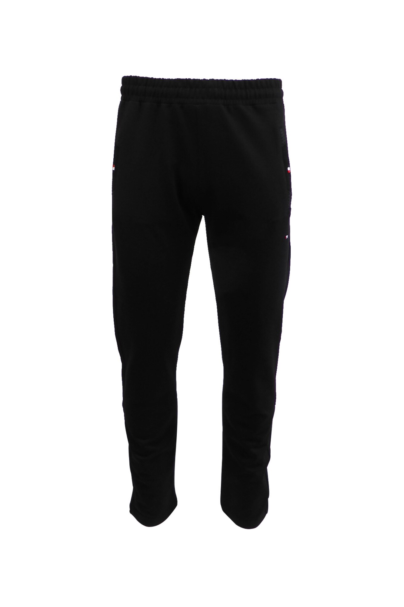 Pantaloni trening barbat, Univers Fashion, culoare neagra, 2 buzunare laterale si un buzunar la spate cu fermoare