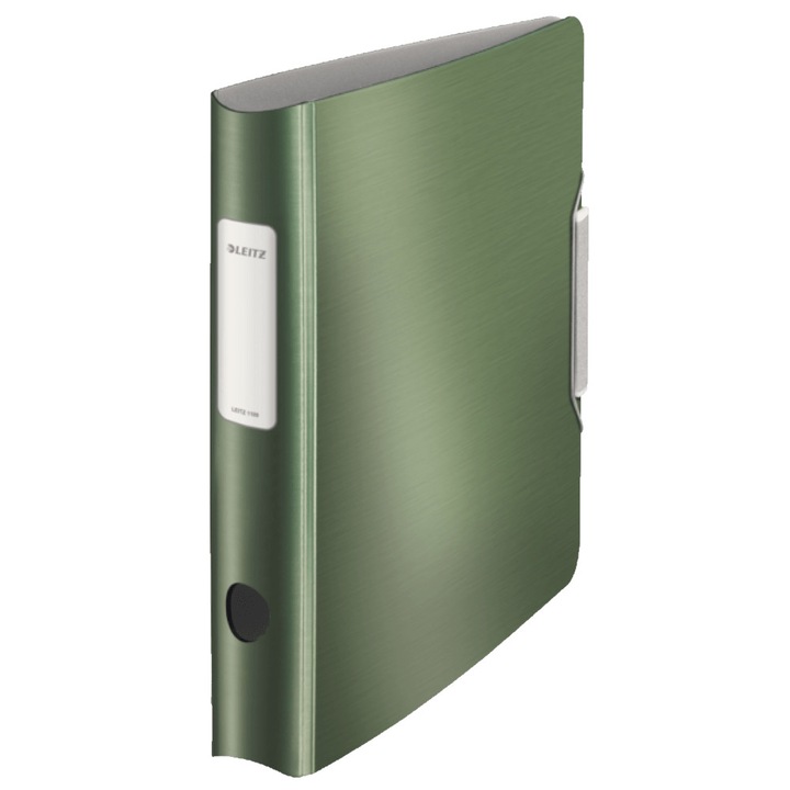 Biblioraft Leitz 180 Active Style, PP, A4, 5 cm, verde fistic