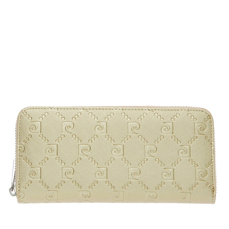 Portofel dama, Pierre Cardin, PCL01541, Piele naturala, Rosu