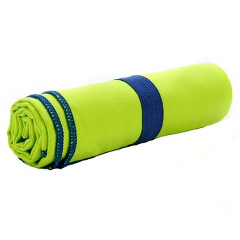 Prosop antrenament si drumetii, Meteor, microfibra, 42 x 55 cm, verde Prosop antrenament si drumetii, Meteor, microfibra, 42 x 55 cm, verde