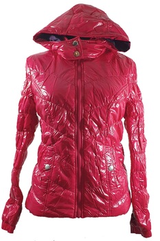 Geaca rosu, Rosu lucios Geaca rosu, Rosu lucios