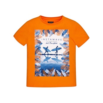 Tricou, Mayoral, casual, baieti, portocaliu, 16 ani Tricou, Mayoral, casual, baieti, portocaliu, 16 ani