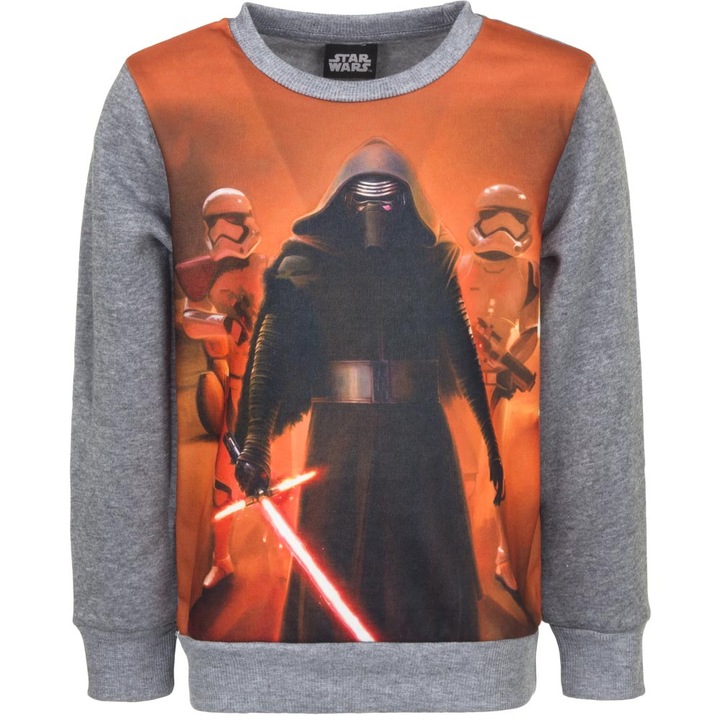 Bluza Star Wars, portocaliu/gri, 6 ani
