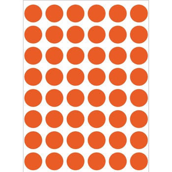 Set etichete, buline, rosu, ø 13, 240 buc, H1862 Set etichete, buline, rosu, ø 13, 240 buc, H1862